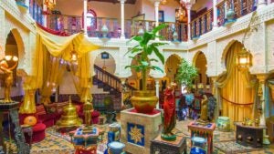 A museum with mini sculpture and ancient things.